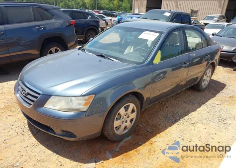 2009 Hyundai Sonata Gls from USA, damaged, VIN 5NPET46C89H558393